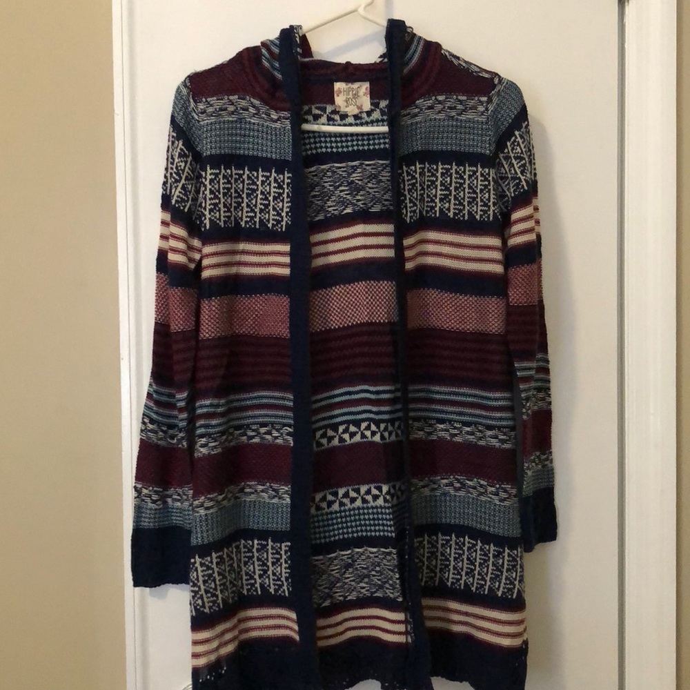 Hippie Rose Hooded Sweater